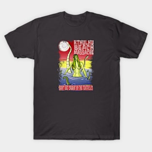 Kthulu Beach Massacre T-Shirt